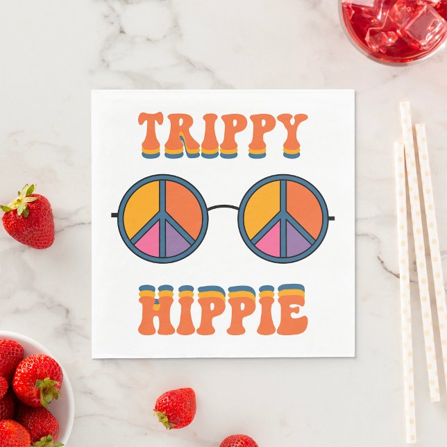 Trippy Hippie Napkins (Creator Uploaded)