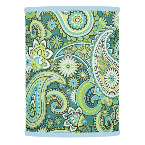 Trippy Hippy Paisley Lamp Shade