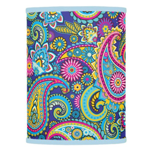 Trippy Hippy Paisley Lamp Shade