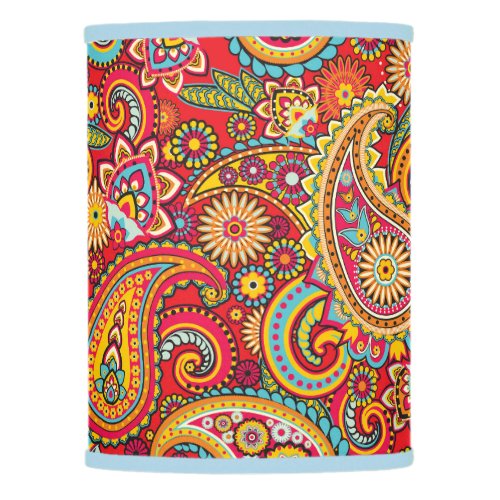 Trippy Hippy Paisley Lamp Shade