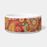 Trippy Hippy Retro Paisley Bowl<br><div class="desc">Trippy Hippy Retro Paisley</div>