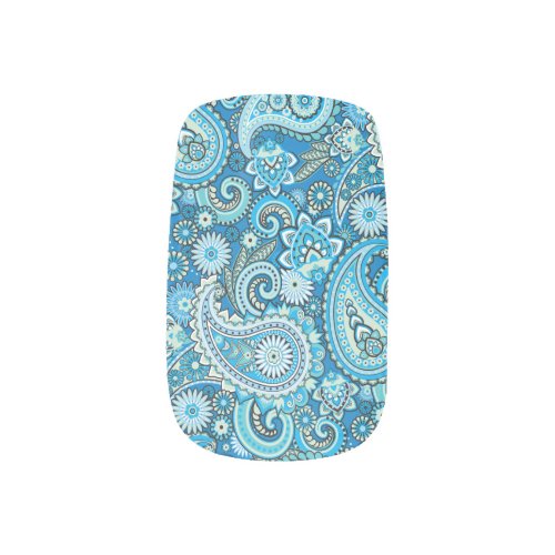 Trippy Hippy Retro Paisley Minx Nail Art