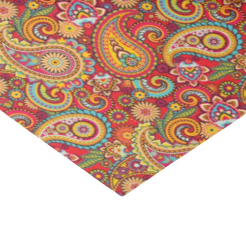 Trippy Hippy Retro Paisley Tissue Paper