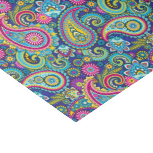 Trippy Hippy Retro Paisley Tissue Paper