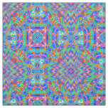 Trippy Kaleidoscope Seamless Repeat Fabric Pattern