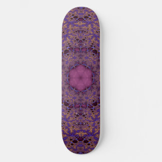 Trippy Mandala Art Skateboard