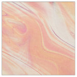 trippy marble swirl print peach pink fabric