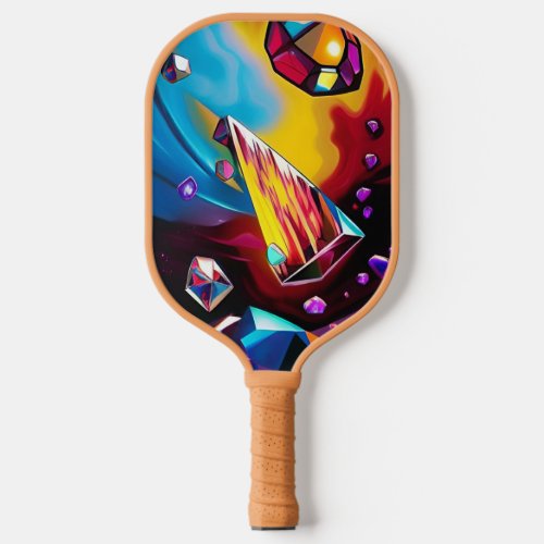 Trippy Meteors 1  OtterBox iPhone Case Pickleball Paddle