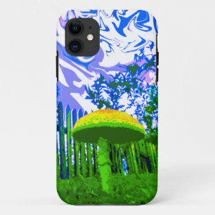 Trippy Mushroom iPhone 5 Case (Bright)
