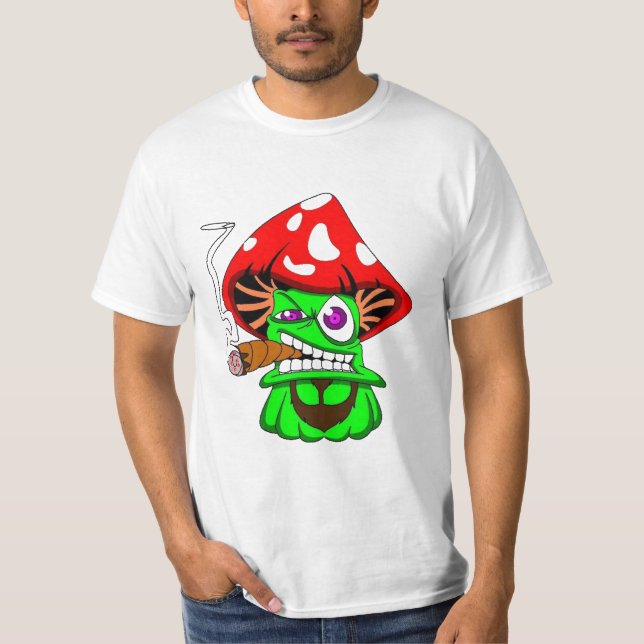 Trippy Mushroom T-Shirt (Front)