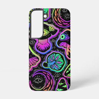 Trippy Mushrooms Samsung Galaxy S22 Case