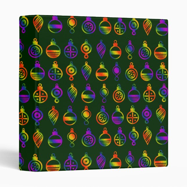 Trippy Ornaments Binder (Front/Spine)
