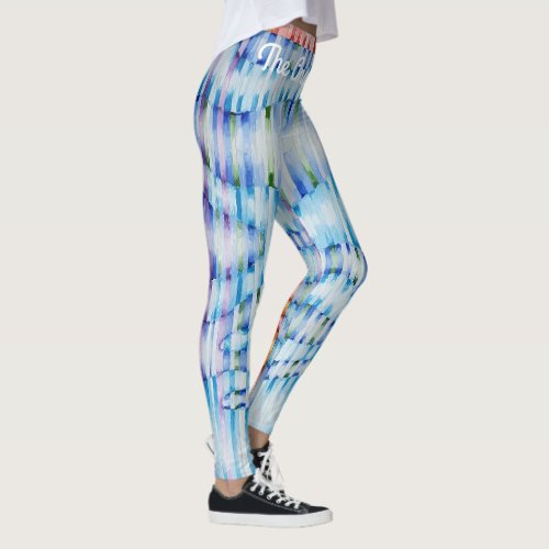 Trippy patterned leggings from The Angels Wings