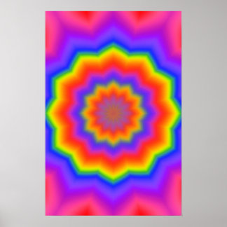 Trippy Poster: Abstract Psychedelic Poster