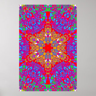 Trippy Poster: Abstract Psychedelic Poster