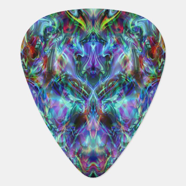 Trippy project 3 guitar pick (Front)