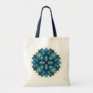 Trippy Psychedelic Eyes Floral Art – Surreal Eyes Tote Bag