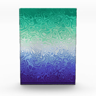 Trippy Ripply Funky Boho MLM Men Loving Men Pride Acrylic Award