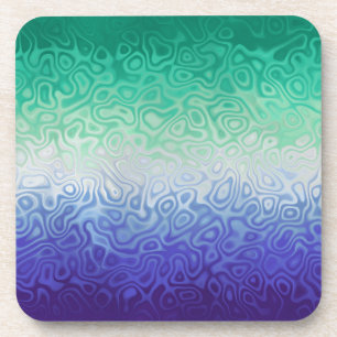 Trippy Ripply Funky Boho MLM Men Loving Men Pride Beverage Coaster