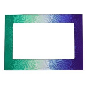 Trippy Ripply Funky Boho MLM Men Loving Men Pride Magnetic Frame