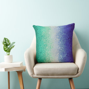 Trippy Ripply Funky Boho MLM Men Loving Men Pride Throw Pillow
