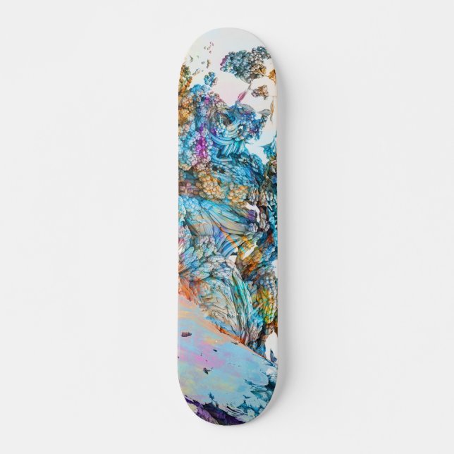 trippy skateboard deck (Front)