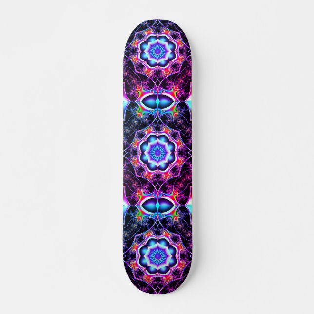 Trippy skateboard deck (Front)