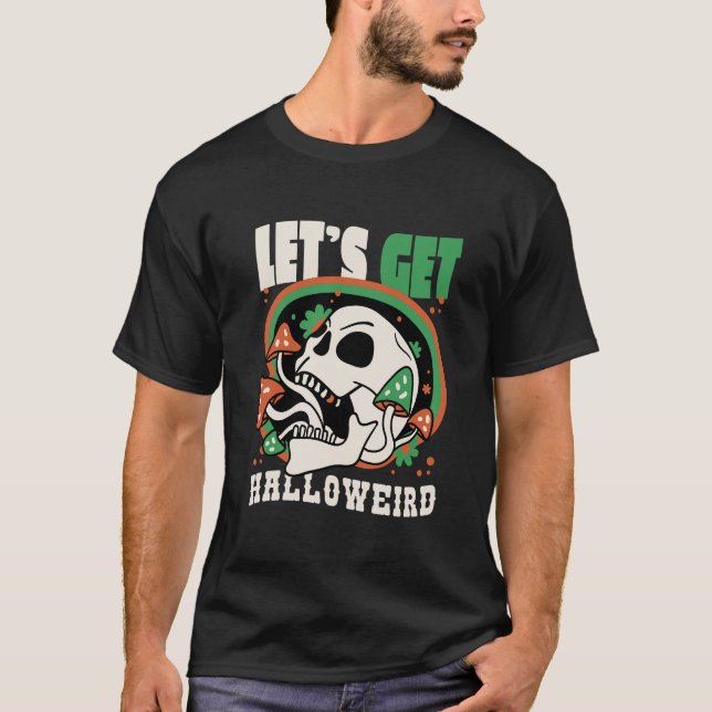 trippy skull T-Shirt (Front)