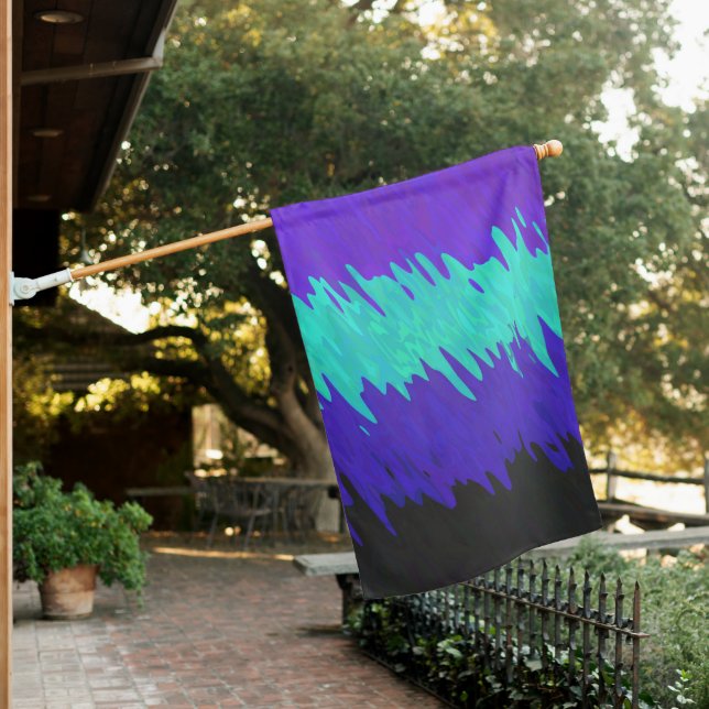 Trippy Squiggly Abstract Alexigender Pride Flag (In SItu)