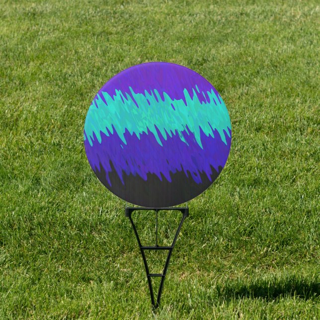 Trippy Squiggly Abstract Alexigender Pride Flag Sign (Insitu)