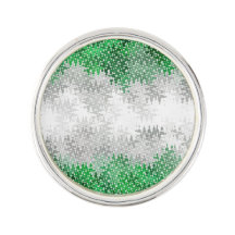 Trippy Squiggly Abstract Grayromantic Pride Flag