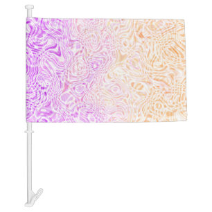 Trippy Squiggly Boho Abstract Trixic Pride Flag