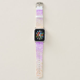 Trippy Squiggly Boho Abstract Trixic Pride Flag Apple Watch Band