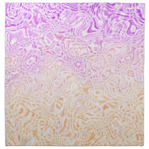 Trippy Squiggly Boho Abstract Trixic Pride Flag Cloth Napkin