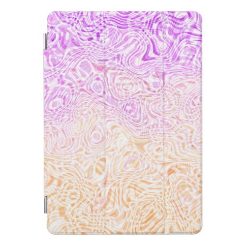 Trippy Squiggly Boho Abstract Trixic Pride Flag iPad Pro Cover