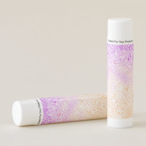 Trippy Squiggly Boho Abstract Trixic Pride Flag Lip Balm