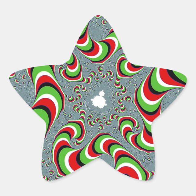 TRIPPY STAR STICKER (Front)