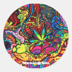 Trippy Stickers | Zazzle