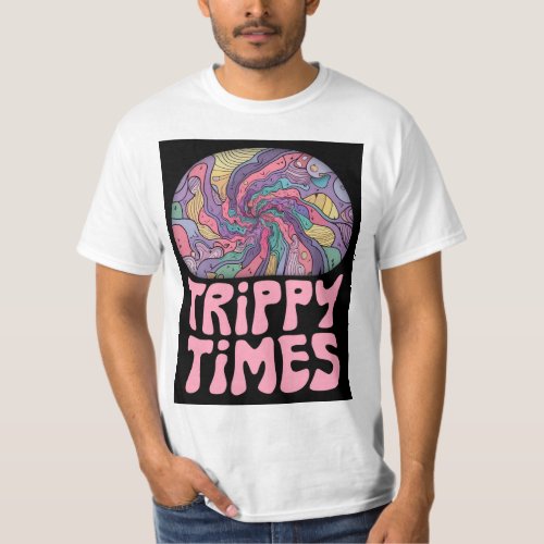 Trippy Times Vector T_Shirt