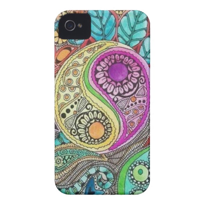 Trippy Yin Yang iPhone 4 Case