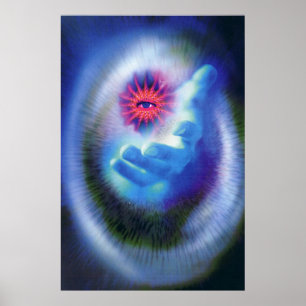 TrippyHand Poster