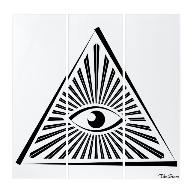 Triptych Art The Stare (Front)