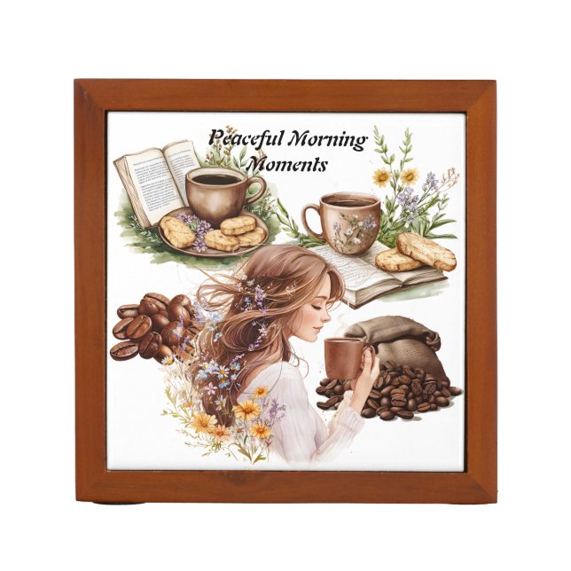 Triptych Desk Organizer (Front)