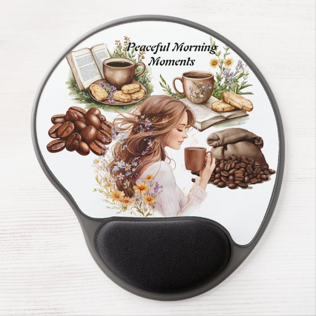 Triptych Gel Mouse Pad (Front)