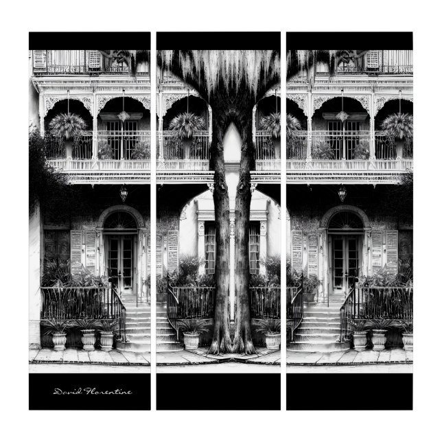 Triptych New Orleans Architecture  (Front)