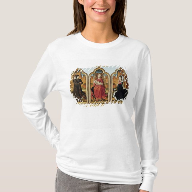 Triptych of Jean de Witte, 1473 T-Shirt (Front)