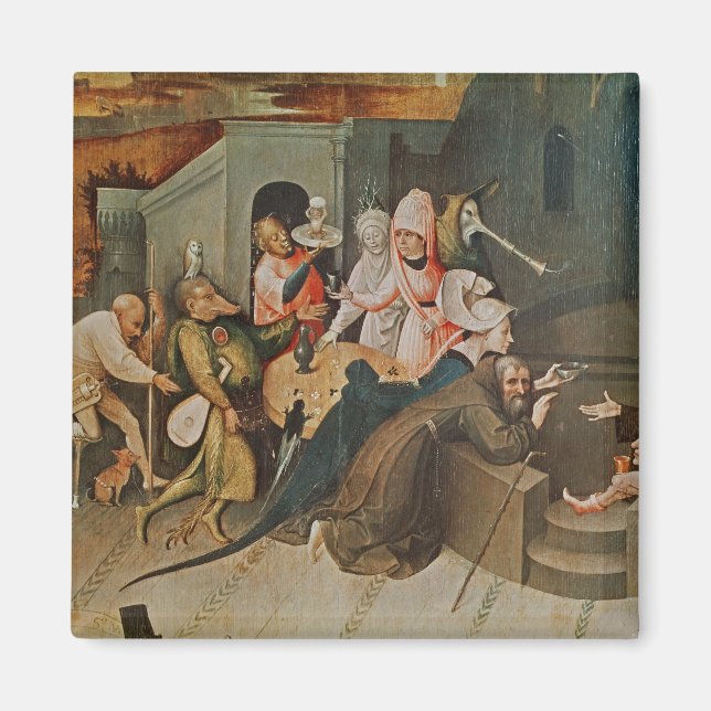 Triptych of the Temptation of St. Anthony Magnet (Front)