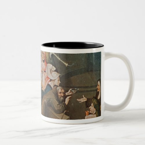Triptych of the Temptation of St Anthony Two_Tone Coffee Mug