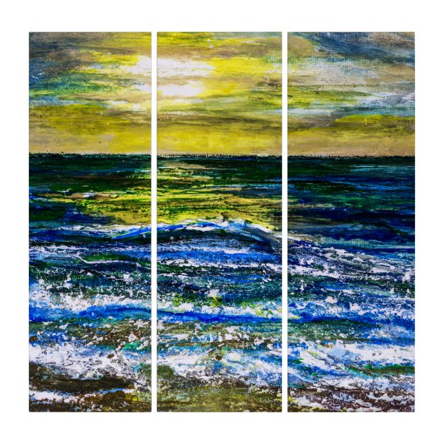 Triptych - Sunset Seaside Moods (Front)