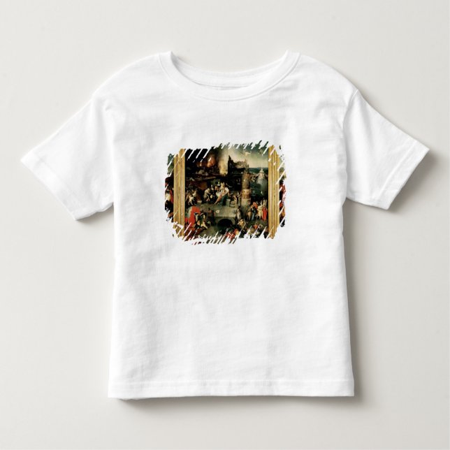 Triptych: The Temptation of St. Anthony Toddler T-shirt (Front)